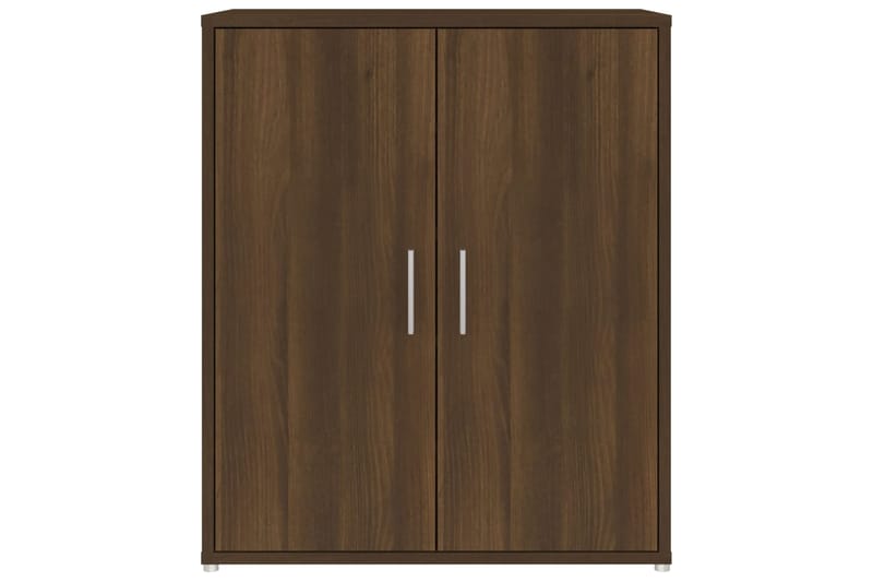 beBasic Kenkäteline ruskea tammi 60x35x70 cm tekninen puu - Ruskea - Säilytys - Kenkäsäilytys
