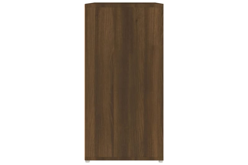 beBasic Kenkäteline ruskea tammi 60x35x70 cm tekninen puu - Ruskea - Säilytys - Kenkäsäilytys