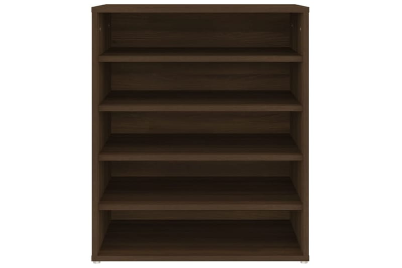 beBasic Kenkäteline ruskea tammi 60x35x70 cm tekninen puu - Ruskea - Säilytys - Kenkäsäilytys