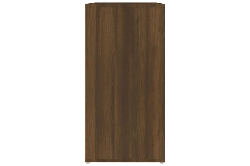beBasic Kenkäteline ruskea tammi 60x35x70 cm tekninen puu - Ruskea - Säilytys - Kenkäsäilytys