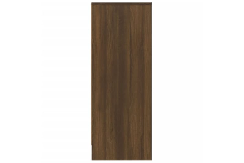 beBasic Kenkäteline ruskea tammi 60x35x92 cm tekninen puu - Ruskea - Säilytys - Kenkäsäilytys