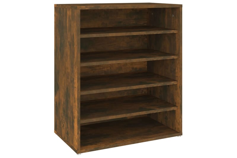 beBasic Kenkäteline savutammi 60x35x70 cm tekninen puu - Ruskea - Säilytys - Kenkäsäilytys