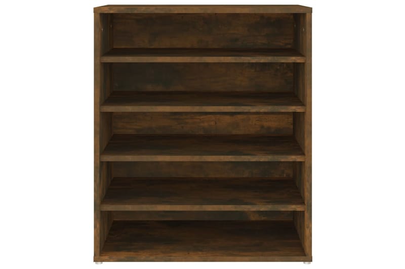 beBasic Kenkäteline savutammi 60x35x70 cm tekninen puu - Ruskea - Säilytys - Kenkäsäilytys
