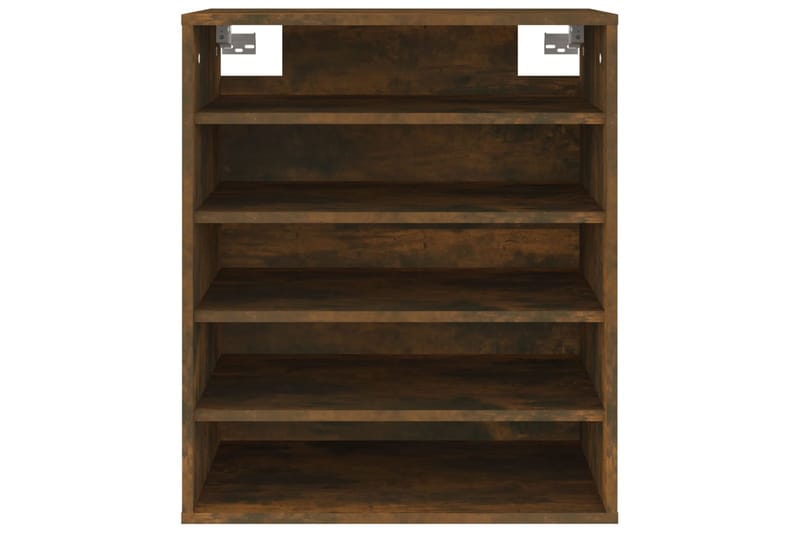 beBasic Kenkäteline savutammi 60x35x70 cm tekninen puu - Ruskea - Säilytys - Kenkäsäilytys