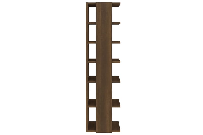 beBasic Kenkätelineet 2 kpl ruskea tammi 25x27x102 cm tekninen puu - Ruskea - Säilytys - Kenkäsäilytys
