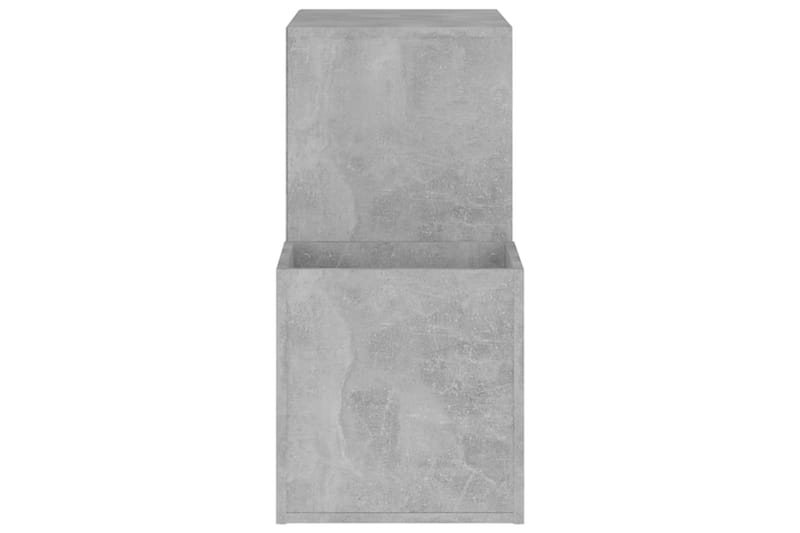 Eteisen kenkäkaappi betoninharmaa 105x35,5x70 cm lastulevy - Harmaa - Säilytys - Kenkäsäilytys