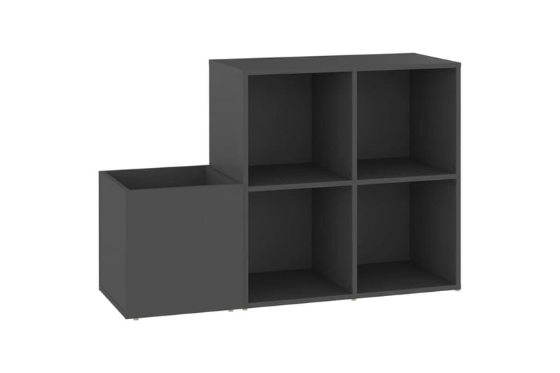 Eteisen kenkäkaappi harmaa 105x35,5x70 cm lastulevy - Harmaa - Säilytys - Kenkäsäilytys