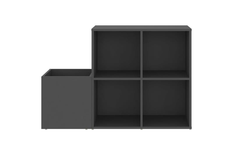 Eteisen kenkäkaappi harmaa 105x35,5x70 cm lastulevy - Harmaa - Säilytys - Kenkäsäilytys