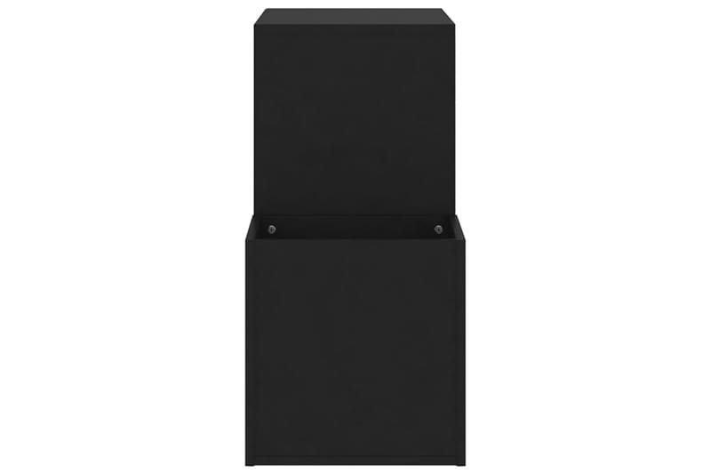 Eteisen kenkäkaappi musta 105x35,5x70 cm lastulevy - Musta - Säilytys - Kenkäsäilytys