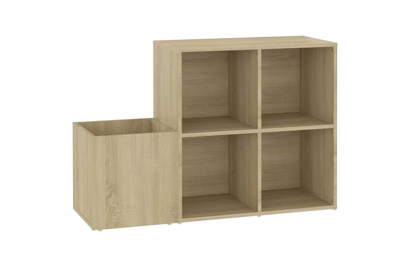 Eteisen kenkäkaappi Sonoma-tammi 105x35,5x70 cm lastulevy - Ruskea - Säilytys - Kenkäsäilytys