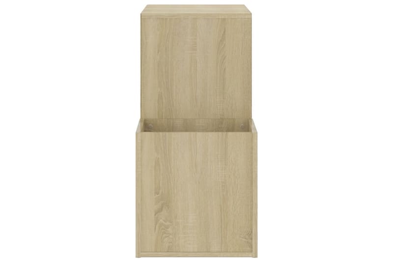Eteisen kenkäkaappi Sonoma-tammi 105x35,5x70 cm lastulevy - Ruskea - Säilytys - Kenkäsäilytys