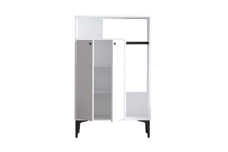 Gedalia Kenkäkaappi 90 cm - Valkoinen - Säilytys - Kenkäsäilytys