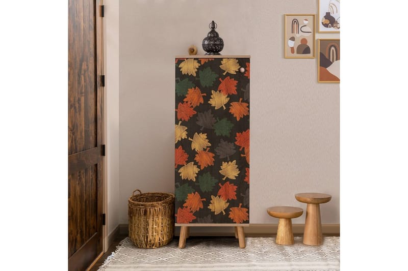 Gelsgan Kenkäkaappi 50 cm - Luonnollinen - Säilytys - Kenkäsäilytys