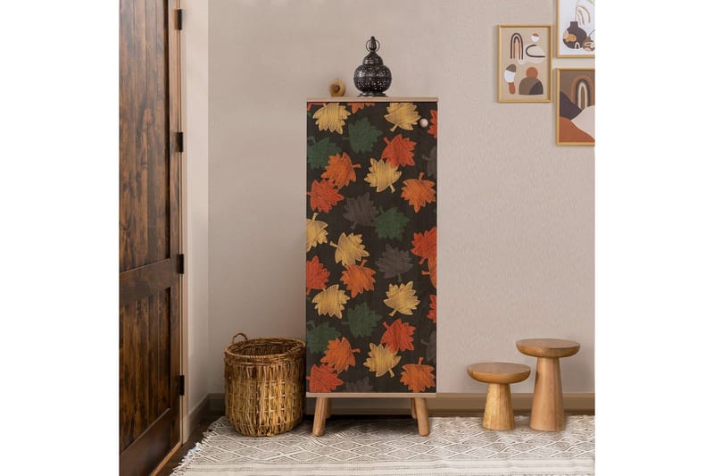 Gelsgan Kenkäkaappi 50 cm - Luonnollinen - Säilytys - Kenkäsäilytys