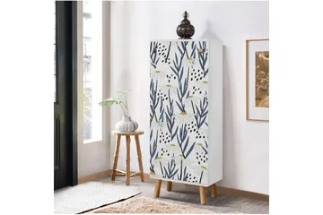 Gelsgan Kenkäkaappi 50 cm - Valkoinen - Säilytys - Kenkäsäilytys
