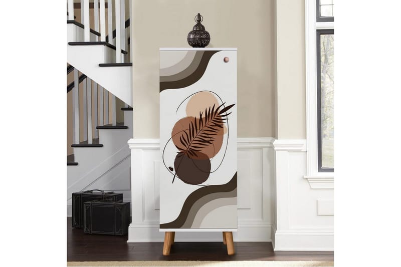 Gelsgan Kenkäkaappi 50 cm - Valkoinen - Säilytys - Kenkäsäilytys