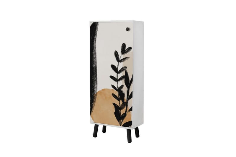 Gelsgan Kenkäkaappi 50 cm - Valkoinen - Säilytys - Kenkäsäilytys