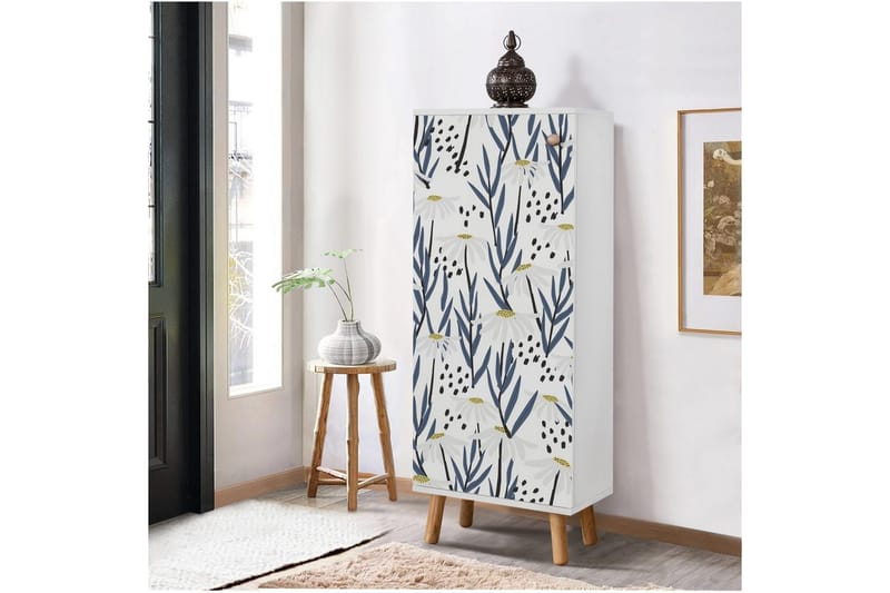 Gelsgan Kenkäkaappi 50 cm - Valkoinen - Säilytys - Kenkäsäilytys