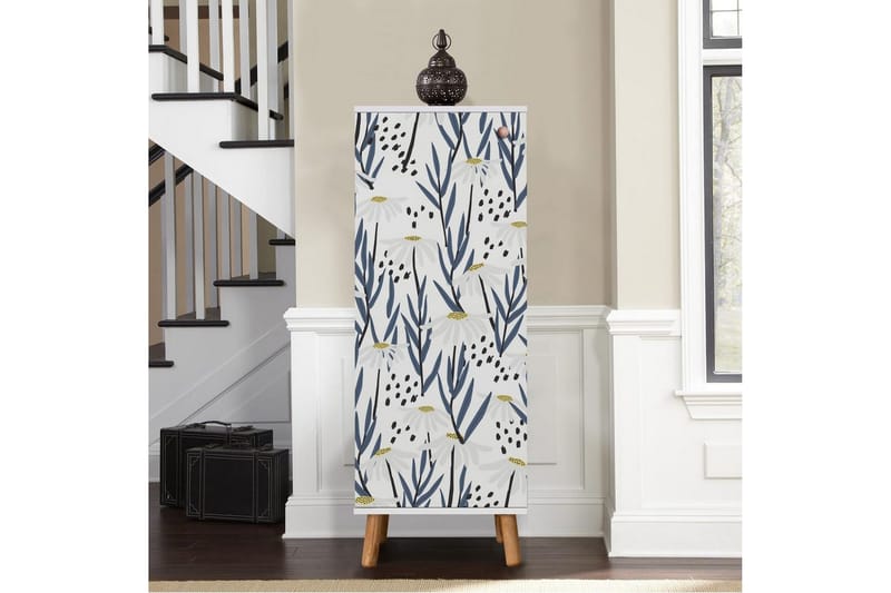 Gelsgan Kenkäkaappi 50 cm - Valkoinen - Säilytys - Kenkäsäilytys