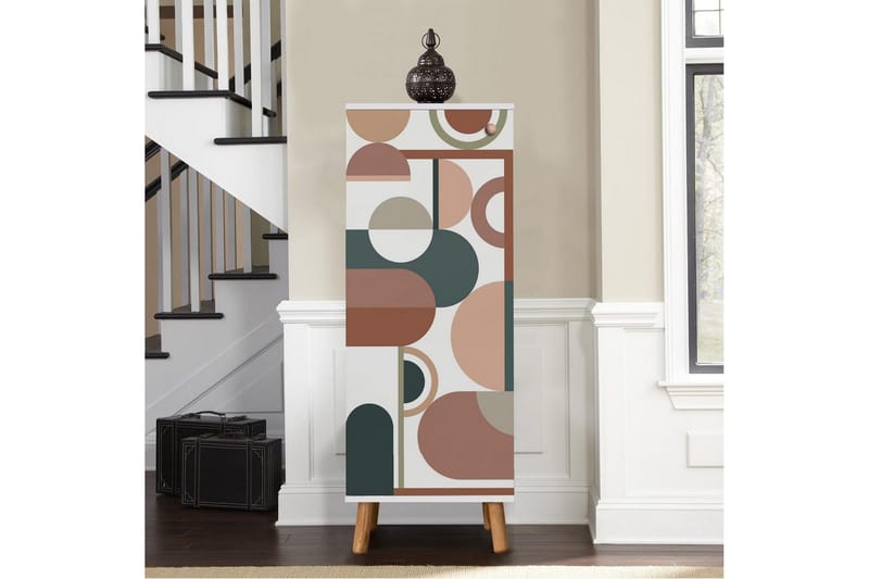 Gelsgan Kenkäkaappi 50 cm - Valkoinen - Säilytys - Kenkäsäilytys