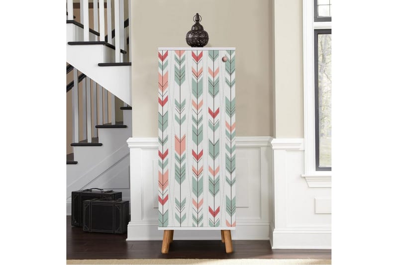 Gelsgan Kenkäkaappi 50 cm - Valkoinen - Säilytys - Kenkäsäilytys