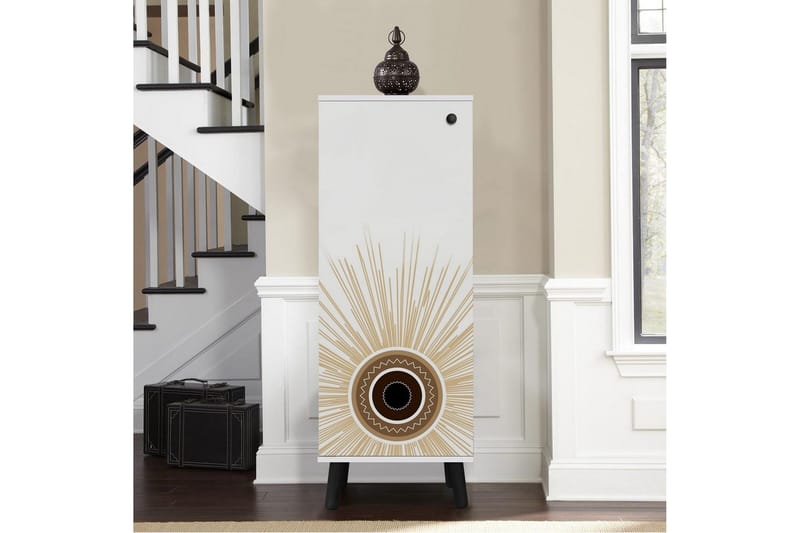 Gelsgan Kenkäkaappi 50 cm - Valkoinen - Säilytys - Kenkäsäilytys