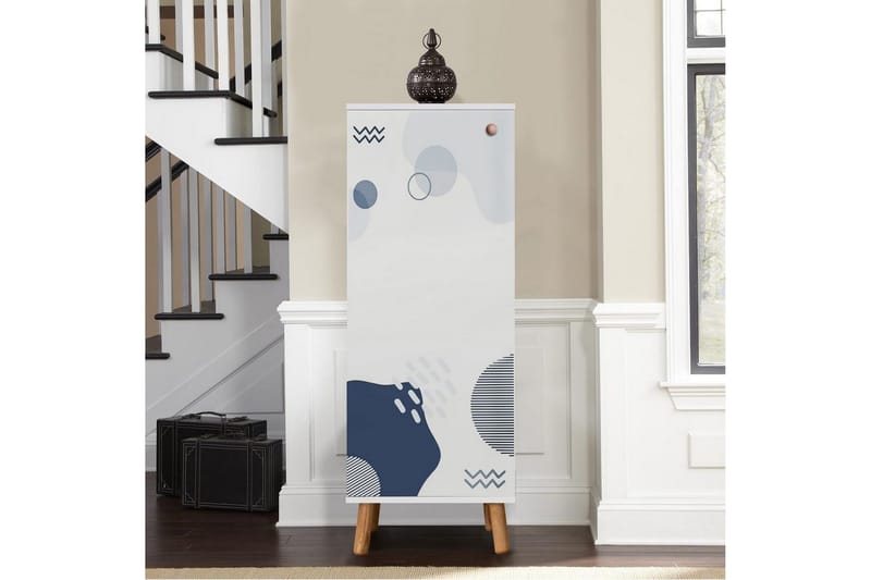 Gelsgan Kenkäkaappi 50 cm - Valkoinen - Säilytys - Kenkäsäilytys