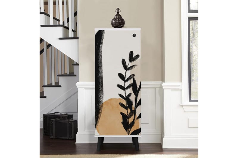 Gelsgan Kenkäkaappi 50 cm - Valkoinen - Säilytys - Kenkäsäilytys