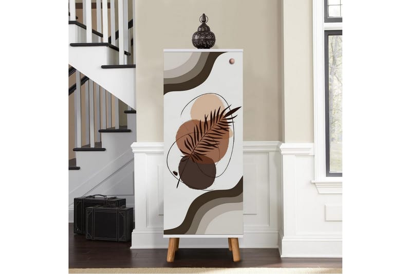 Gelsgan Kenkäkaappi 50 cm - Valkoinen - Säilytys - Kenkäsäilytys