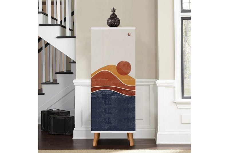 Gelsgan Kenkäkaappi 50 cm - Valkoinen - Säilytys - Kenkäsäilytys