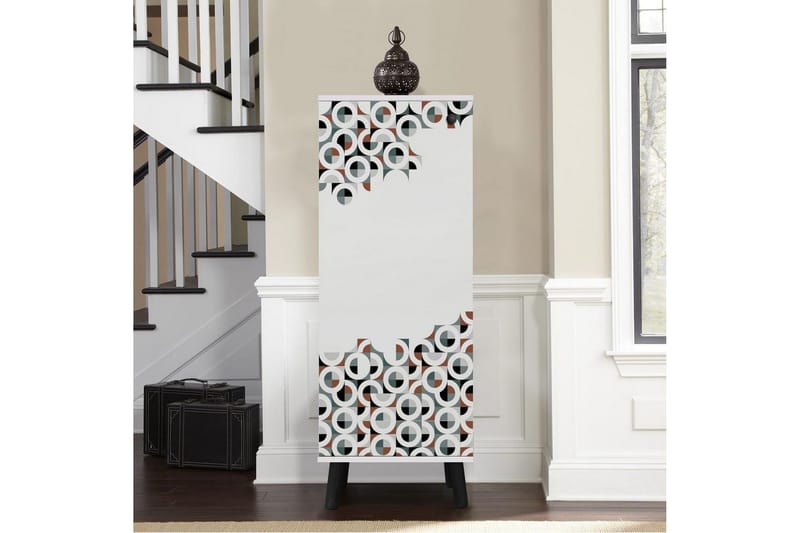 Gelsgan Kenkäkaappi 50 cm - Valkoinen - Säilytys - Kenkäsäilytys