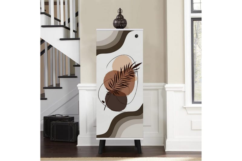 Gelsgan Kenkäkaappi 50 cm - Valkoinen - Säilytys - Kenkäsäilytys