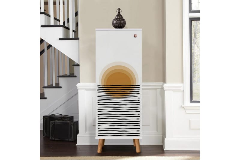 Gelsgan Kenkäkaappi 50 cm - Valkoinen - Säilytys - Kenkäsäilytys