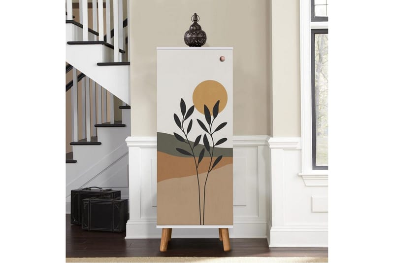 Gelsgan Kenkäkaappi 50 cm - Valkoinen - Säilytys - Kenkäsäilytys