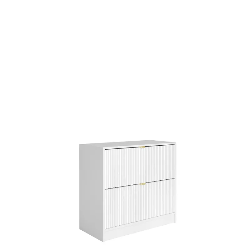 Gudelia-kenkäkaappi 80 cm, valkoinen