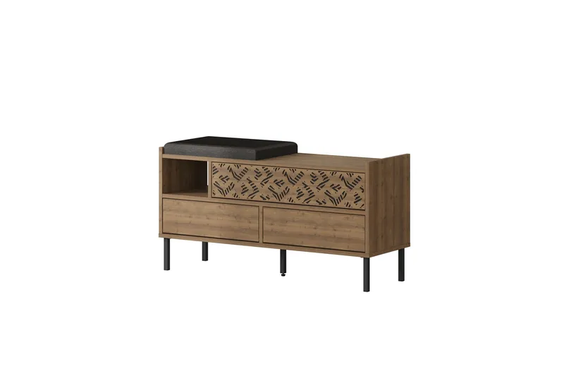 Heaton Kenkäkaappi 111 cm, Ruskea