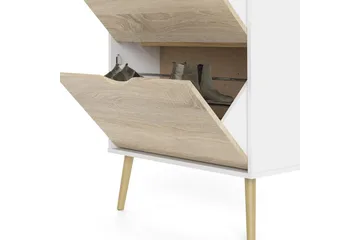 Hostafranc Kenkäkaappi 70 cm - Valkoinen - Säilytys - Kenkäsäilytys