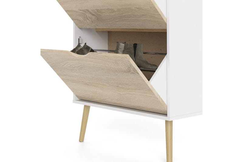 Hostafranc Kenkäkaappi 70 cm - Valkoinen - Säilytys - Kenkäsäilytys