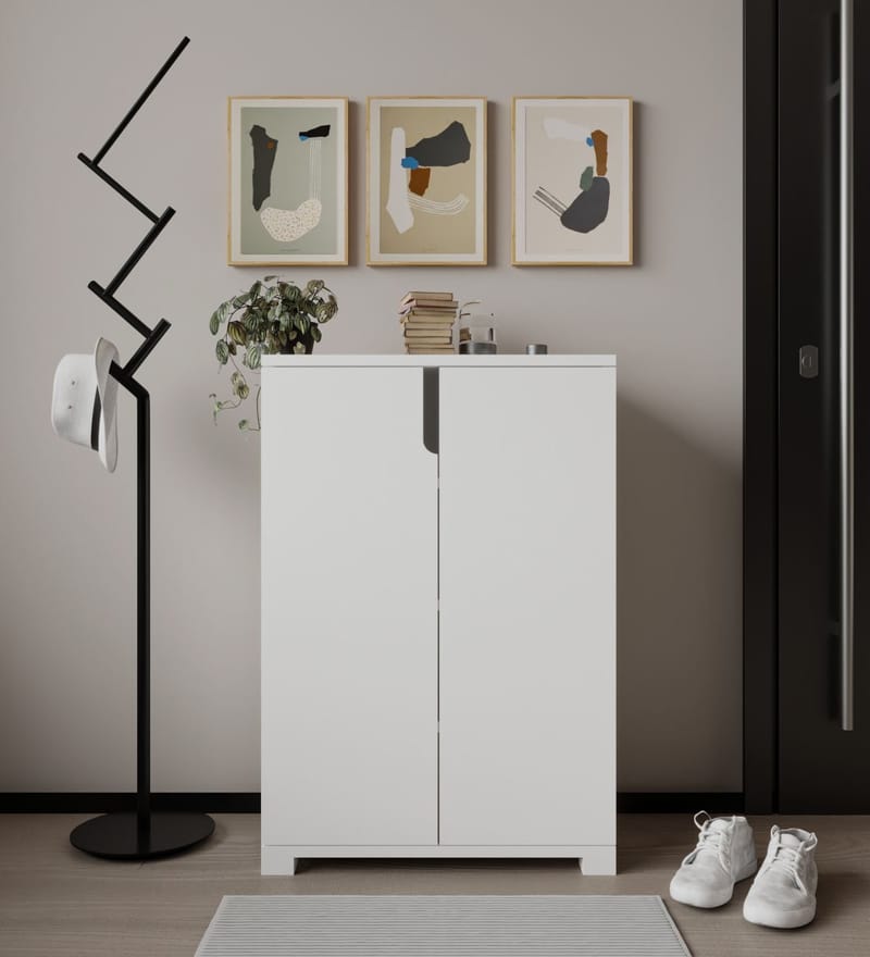 Hungirr Kenkäkaappi 60 cm - Valkoinen - Säilytys - Kenkäsäilytys
