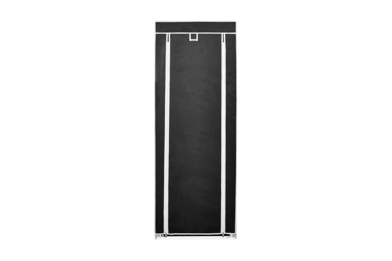 Kankainen Kenkäkaappi 57 x 29 x 162 cm Musta - Musta - Säilytys - Kenkäsäilytys