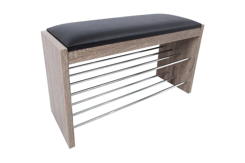 Kenkähylly Beno 79,5x30x50 cm Tummanruskea - Säilytys - Kenkäsäilytys - Kenkäteline & kenkähylly