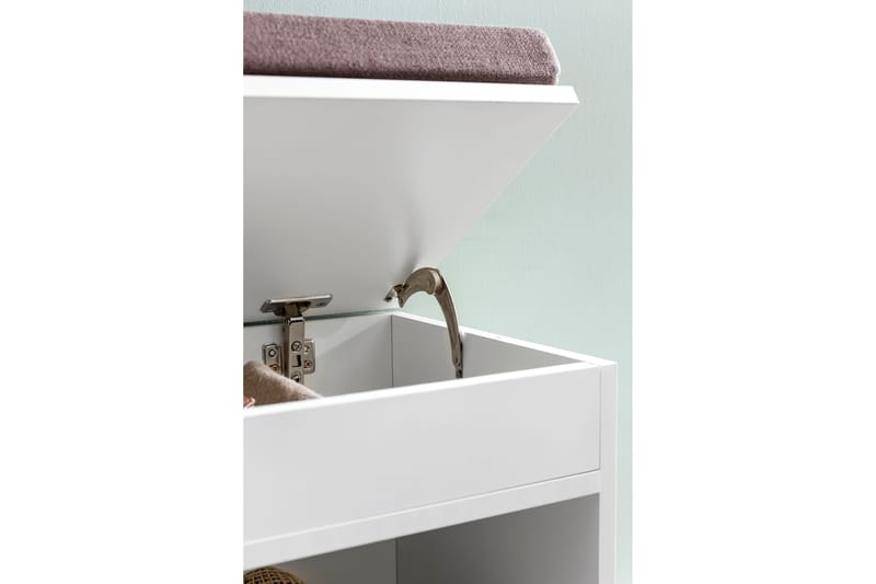Kenkähylly Deava 104x32 cm - Valkoinen - Säilytys - Kenkäsäilytys - Kenkäteline & kenkähylly