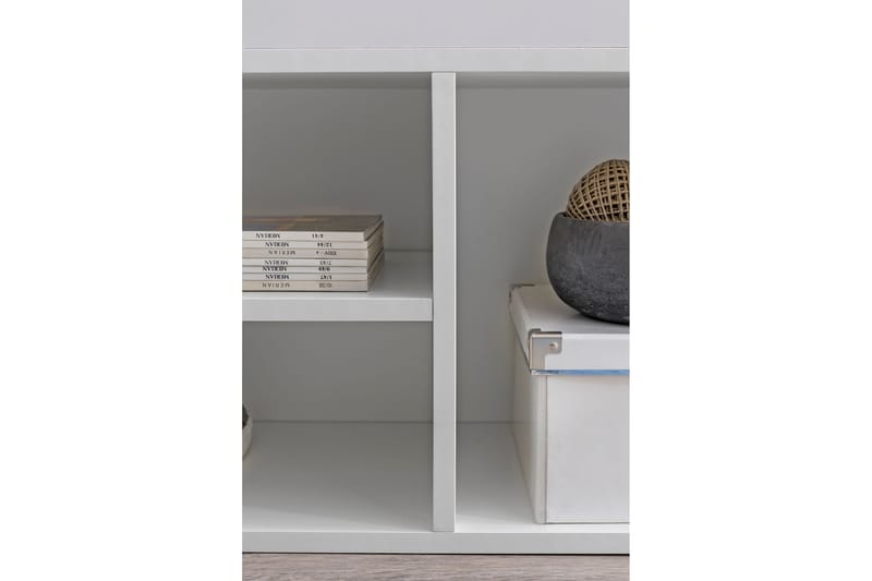 Kenkähylly Deava 104x32 cm - Valkoinen - Säilytys - Kenkäsäilytys - Kenkäteline & kenkähylly