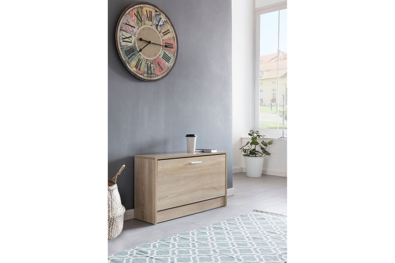 Kenkähylly Kayliegh 80x24 cm - Puu/Luonnonväri - Säilytys - Kenkäsäilytys - Kenkäteline & kenkähylly