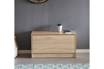Kenkähylly Kayliegh 80x24 cm - Puu/Luonnonväri - Säilytys - Kenkäsäilytys - Kenkäteline & kenkähylly
