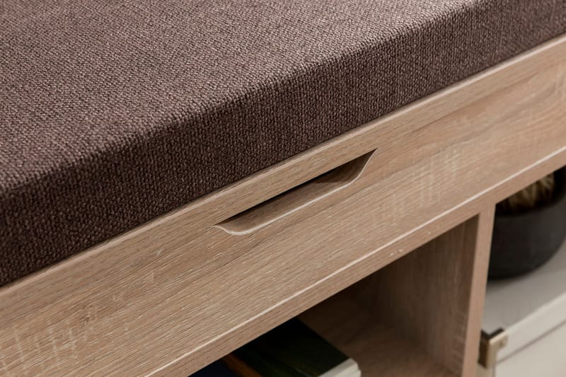 Kenkähylly Lisetta 104x32 cm - Puu/Luonnonväri - Säilytys - Kenkäsäilytys - Kenkäteline & kenkähylly