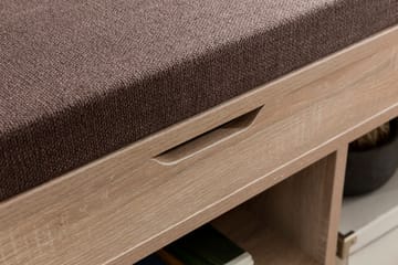 Kenkähylly Lisetta 104x32 cm - Puu/Luonnonväri - Säilytys - Kenkäsäilytys - Kenkäteline & kenkähylly