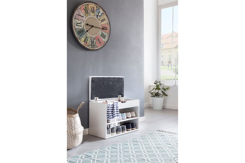 Kenkähylly Valoris 60x30 cm - Valkoinen - Säilytys - Kenkäsäilytys