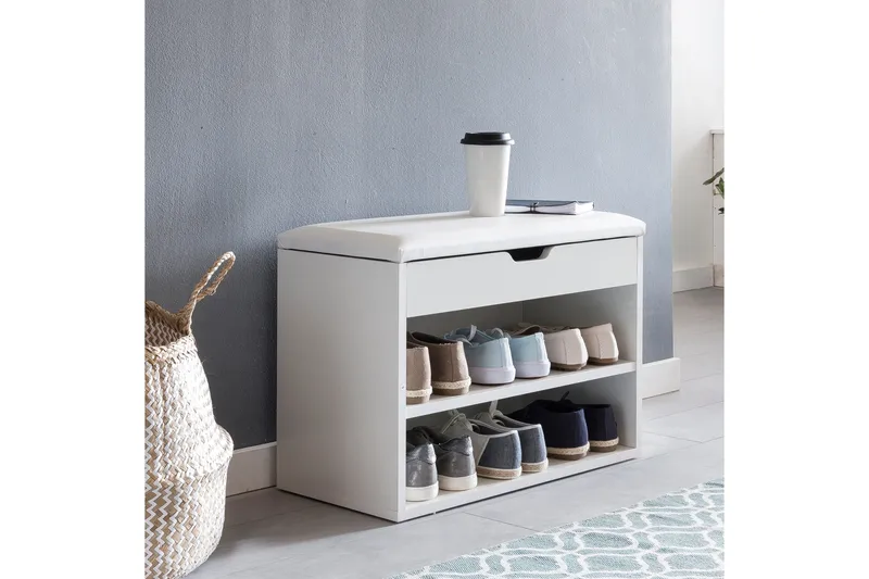 Kenkähylly Valoris 60x30 cm, Valkoinen