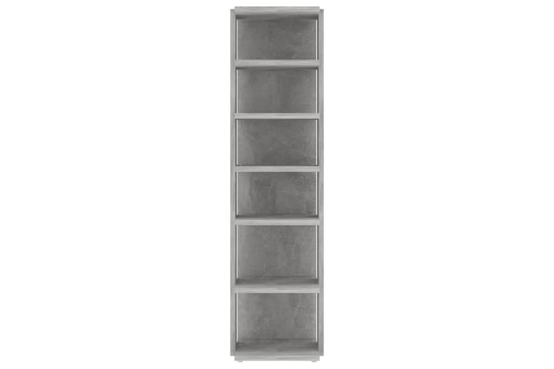 Kenkäkaapit 2 kpl betoninharmaa 25x27x102 cm - Harmaa - Säilytys - Kenkäsäilytys